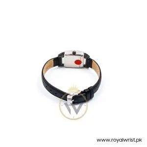 Elle Women’s Quartz Black Leather Strap Black Dial 23mm Watch EL20040S06N/1