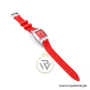 Elle Women’s Quartz Red Silicone Strap Red Dial 23mm Watch EL20040P04N