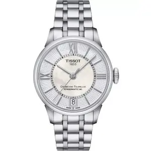 TISSOT Women’s Powermatic Swiss-Made Silver Stainless Steel Mother Of Pearl Dial 32mm Watch T099.207.11.118.00