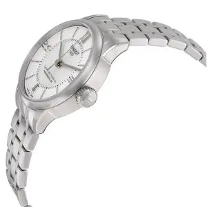 TISSOT Women’s Powermatic Swiss-Made Silver Stainless Steel Mother Of Pearl Dial 32mm Watch T099.207.11.118.00
