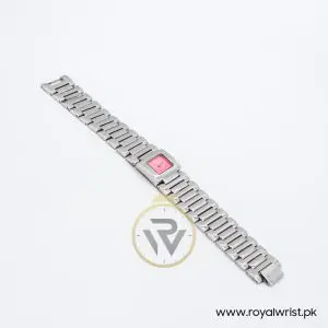 Mode Women’s Quartz Silver Stainless Steel Pink Dial 22mm Watch 3753166565
