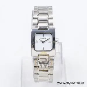 Mode Women’s Quartz Silver Stainless Steel White Dial 23mm Watch 3751102535