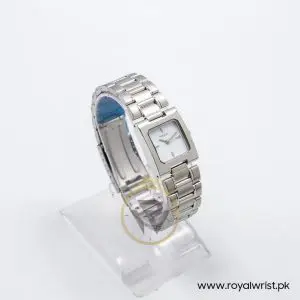 Mode Women’s Quartz Silver Stainless Steel White Dial 23mm Watch 3751102535