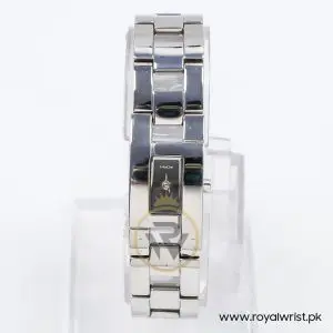 Mode Women’s Quartz Silver Stainless Steel Black Dial 17mm Watch 3753198515