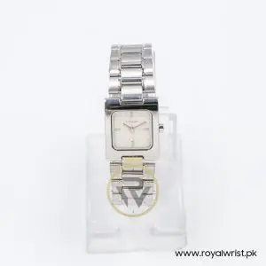 Mode Women’s Quartz Silver Stainless Steel Silver Sunray Dial 23mm Watch 3751102555