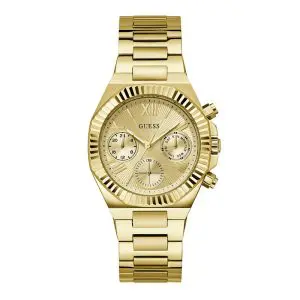 Guess Women’s Quartz Gold Stainless Steel Gold Dial 38mm Watch GW0769L2