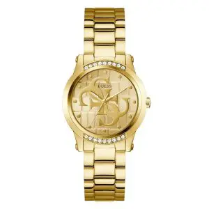 Guess Women’s Quartz Gold Stainless Steel Gold Dial 36mm Watch GW0861L2