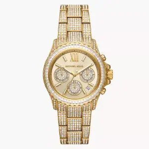 Michael Kors Women’s Quartz Gold Stainless Steel Gold Dial 36mm Watch MK7254
