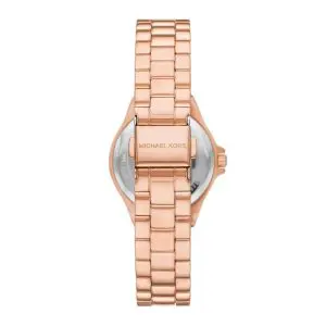 Michael Kors Women’s Quartz Rose Gold Stainless Steel Pink Dial 30mm Watch MK7396