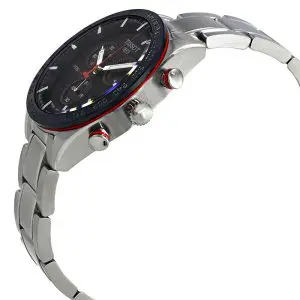 TISSOT Men’s Quartz Swiss Made Grey Stainless Steel Black Dial 42mm Watch T100.417.11.051.01