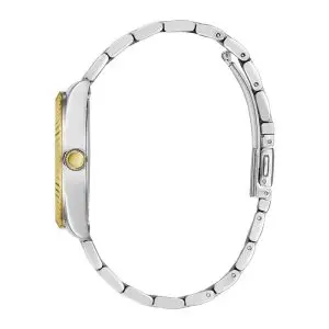 Guess Women’s Quartz Two Tone Stainless Steel Green Dial 36mm Watch GW0308L5