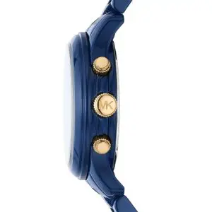 Michael Kors Women’s Quartz Blue Stainless Steel Blue Dial 38mm Watch MK7332
