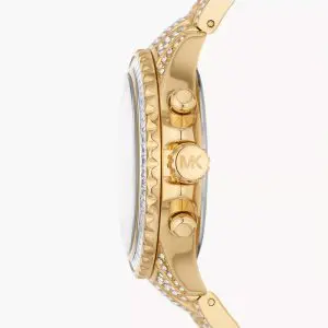 Michael Kors Women’s Quartz Gold Stainless Steel Gold Dial 36mm Watch MK7254