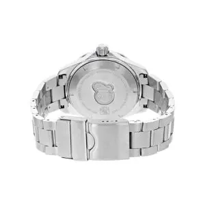 Tag Heuer Aquaracer Men’s Automatic Swiss Made Silver Stainless Steel Black Dial 41mm Watch WAN2110.BA0822