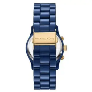Michael Kors Women’s Quartz Blue Stainless Steel Blue Dial 38mm Watch MK7332