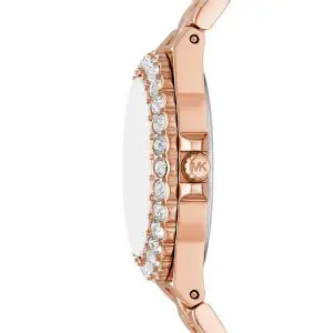 Michael Kors Women’s Quartz Rose Gold Stainless Steel Pink Dial 30mm Watch MK7396