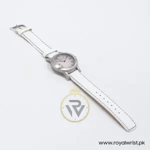 Elle Women’s Quartz White Leather Strap Light Purple Dial 38mm Watch EL20030S03N