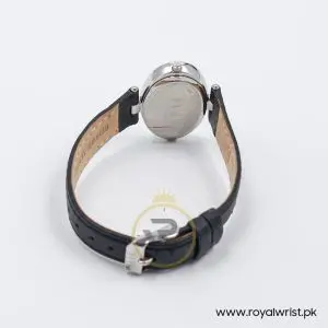 Elle Women’s Quartz Black Leather Strap Mother Of Pearl Dial 40mm Watch EL20024S05C
