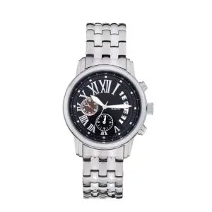 STAG TYO Men’s Quartz Stainless Steel Black Dial 41mm Watch STG011S2
