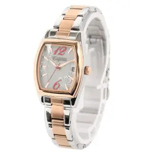 Alternative view of GRANDEUR Japan Women’s Quartz Stainless Steel Grey Dial 22mm Watch ESL077T1