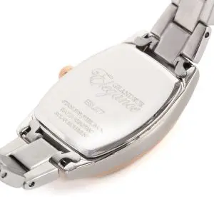 GRANDEUR Japan Women’s Quartz Stainless Steel Grey Dial 22mm Watch ESL077T1 - Image 8