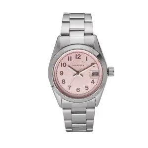 GRANDEUR Women’s Quartz Stainless Steel Pink Dial 25mm Watch GSX052L3