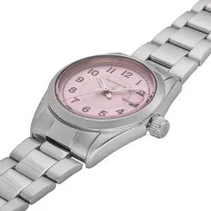 GRANDEUR Japan Women’s Quartz Stainless Steel Pink Dial 25mm Watch GSX052L3 - Image 5