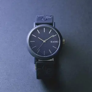 Kaoru Japan Women’s Quartz Silicone Strap Blue Dial 38mm Watch KAORU001J Jinko Fragrance - Image 3