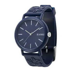 Alternative view of Kaoru Japan Women’s Quartz Silicone Strap Blue Dial 38mm Watch KAORU001J Jinko Fragrance
