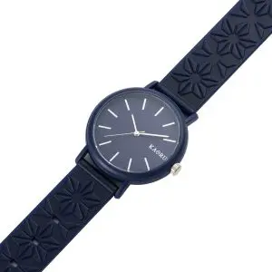 Kaoru Japan Women’s Quartz Silicone Strap Blue Dial 38mm Watch KAORU001J Jinko Fragrance - Image 10