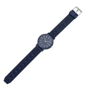 Kaoru Japan Women’s Quartz Silicone Strap Blue Dial 38mm Watch KAORU001J Jinko Fragrance - Image 8