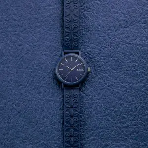 Kaoru Japan Women’s Quartz Silicone Strap Blue Dial 38mm Watch KAORU001J Jinko Fragrance - Image 5