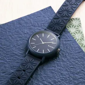Kaoru Japan Women’s Quartz Silicone Strap Blue Dial 38mm Watch KAORU001J Jinko Fragrance - Image 4