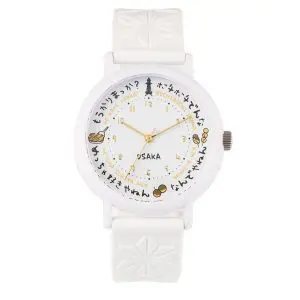 Kaoru Japan Women’s Quartz Silicone Strap White Dial 38mm Watch KAORU002OH Hinoki Fragrance