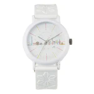 Kaoru Japan Women’s Quartz Silicone Strap Multi Dial 38mm Watch KAORU002TH Hinoki Fragrance
