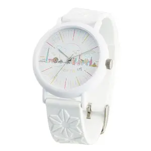 Alternative view of Kaoru Japan Women’s Quartz Silicone Strap Multi Dial 38mm Watch KAORU002TH Hinoki Fragrance