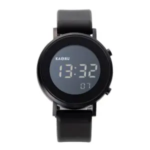 Kaoru Japan Women’s DigitalSilicone Strap Black Dial 38mm Watch KAORU010DB Lemon FRAGRANCE