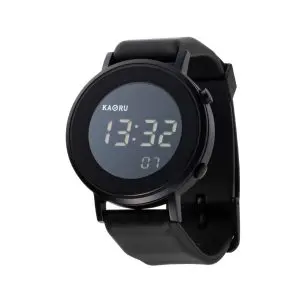 Alternative view of Kaoru Japan Women’s DigitalSilicone Strap Black Dial 38mm Watch KAORU010DB Lemon FRAGRANCE