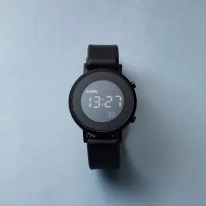 Kaoru Japan Women’s DigitalSilicone Strap Black Dial 38mm Watch KAORU010DB Lemon FRAGRANCE - Image 3