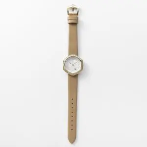 LOV-IN BOUQUET Japan Women’s Quartz Leather Strap White Dial 35mm Watch LVB126H3 - Image 6