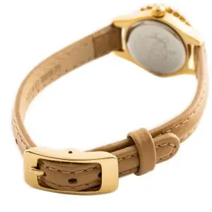 LOV-IN BOUQUET Japan Women’s Quartz Leather White Dial 25mm Watch LVB128G2 - Image 4