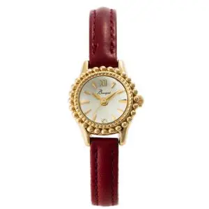 LOV-IN BOUQUET Japan Women’s Quartz Leather White Dial 25mm Watch LVB128G3