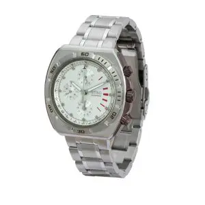 STAG TYO Men’s Quartz Stainless Steel White Dial 40mm Watch STG009S1A