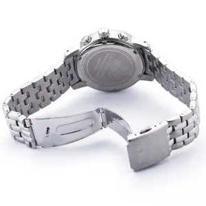 STAG TYO Men’s Quartz Stainless Steel Silver Dial 41mm Watch STG011S1 - Image 6