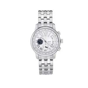 STAG TYO Men’s Quartz Stainless Steel Silver Dial 41mm Watch STG011S1 - Image 3