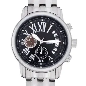 Alternative view of STAG TYO Men’s Quartz Stainless Steel Black Dial 41mm Watch STG011S2