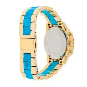 Alternative view of Michael Kors Women's Quartz Two-tone Stainless Steel Gold Dial 39mm Watch MK6328