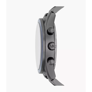 Alternative view of Michael Kors Men’s Chronograph Quartz Grey Stainless Steel Blue Dial 42mm Watch MK9111