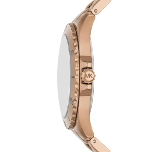 Alternative view of Michael Kors Men’s Quartz Rose Gold Stainless Steel Black Dial 40mm Watch MK9140