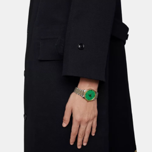 Gucci Women’s Quartz Swiss Made Two Tone Stainless Steel Green Dial 32mm Watch YA1264182 - Image 3